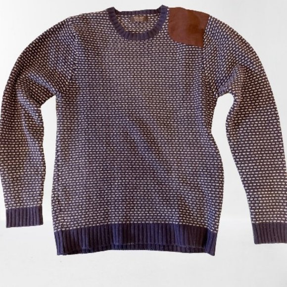 Zara Wool Sweater "Blue" (Size: Large) - Picture 1 of 3